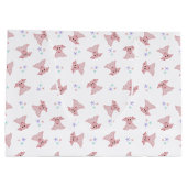 Schattigee Roze Varkens Barnyard Verjaardag Kinder Groot Cadeauzakje (Achterkant)