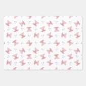 Schattigee Roze Varkens Barnyard Verjaardag Kinder Inpakpapier Vel (Voorkant)