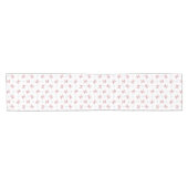 Schattigee Roze Varkens Barnyard Verjaardag Kinder Korte Tafelloper (Horizontaal)