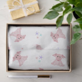 Schattigee Roze Varkens Barnyard Verjaardag Kinder Tissuepapier (Geschenk)