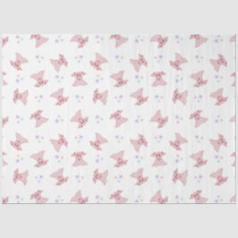 Schattigee Roze Varkens Barnyard Verjaardag Kinder Tissuepapier