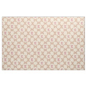 Schattigee Roze Vlinders & Custom Bold Monogram Stof (Yard (91,4 cm))