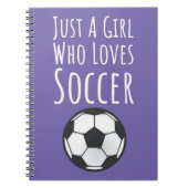 Schattigee Roze Voetbal Geschenken Speler Team Mei Notitieboek (Voorkant)