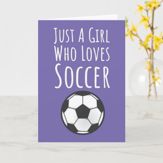 Schattigee Roze Voetbal Kaarten voor Kinderen Meis (Gele Bloem)