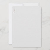 Schattigee Roze Waterverf Eerste Verjaardag Party  Kaart (Achterkant)