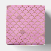 Schattigee Roze Zeemeermin Schalen voor een Verjaa Bedankdoosjes (Bovenkant)