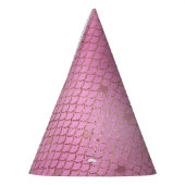 Schattigee Roze Zeemeermin Schalen voor een Verjaa Feesthoedjes (Links)