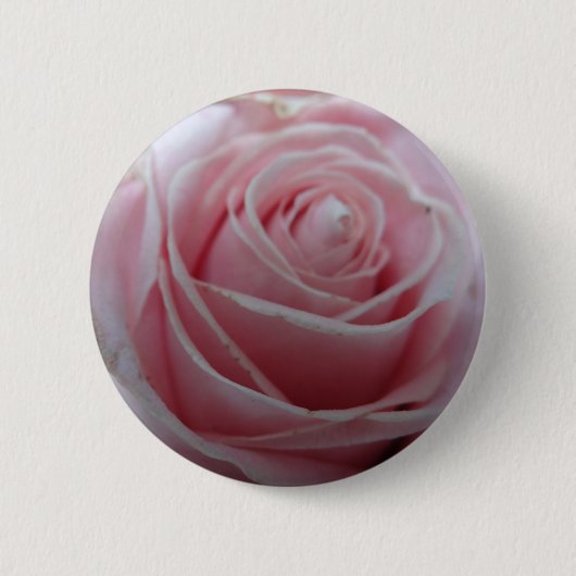 Schattigee Rozen bloem Ronde Button 5,7 Cm (Voorkant)