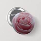 Schattigee Rozen bloem Ronde Button 5,7 Cm (Voorkant /achterkant)