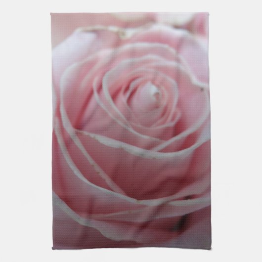 Schattigee Rozen bloem Theedoek (Verticaal)