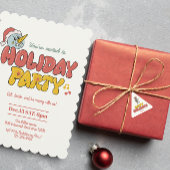 Schattigee rudolf kerstvakantie sticker