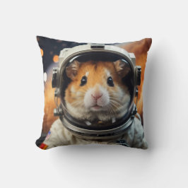 Schattigee ruimte astronaut hamster kussen