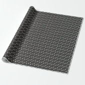 Schattigee ruimte kattenpatroon cadeaupapier (Uitgerold)