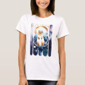 Schattigee ruimte otter t-shirt (Voorkant)