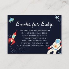 Schattigee ruimte thema Baby shower boek Aanvraag Informatiekaartje