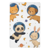 Schattigee ruimtedieren Klembord - Schattige astro (Achterkant)