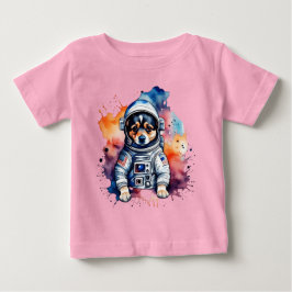 Schattigee ruimtehond astronaut puppy