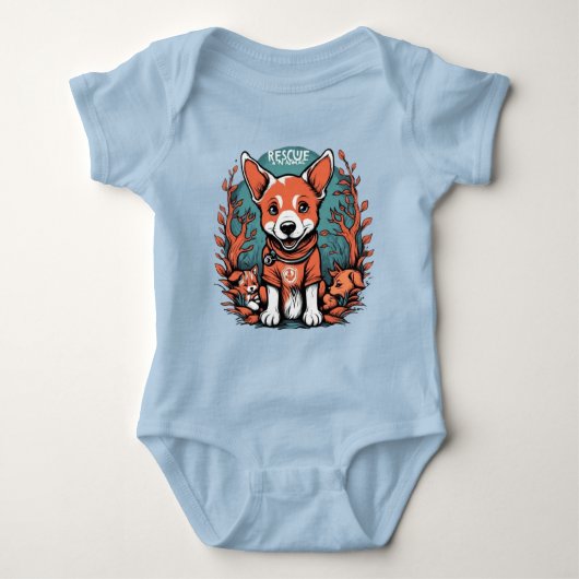 Schattigee ruimtehond astronaut puppy T-shirt (Voorkant)