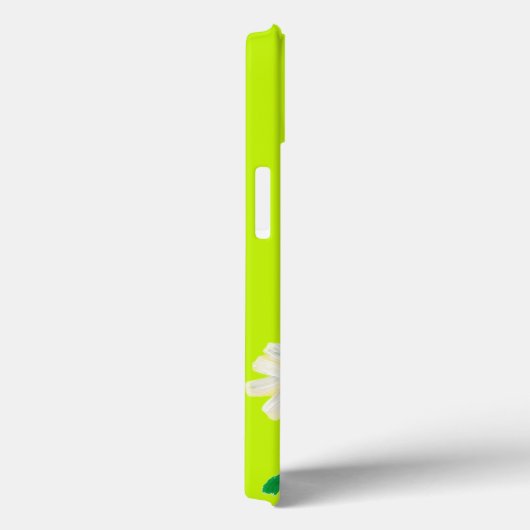 Schattigee rups en madeliefjes gepersonaliseerd Case-Mate iPhone case (Achterkant / Rechts)