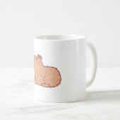 Schattigee ruste Capybara Koffiemok (Voorkant rechts)