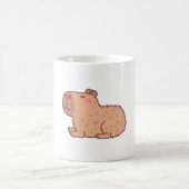 Schattigee ruste Capybara Koffiemok (Center)