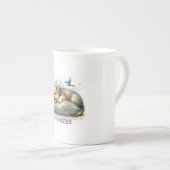 Schattigee rustgevende puppy stress minder porselein kop (Voorkant rechts)