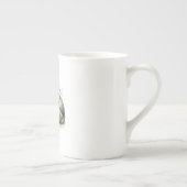 Schattigee rustgevende puppy stress minder porselein kop (Rechts)