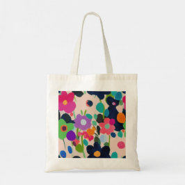 Schattigee rustieke bloemen Prints kleurrijke bloe Tote Bag