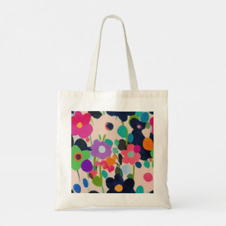 Schattigee rustieke bloemen Prints kleurrijke bloe Tote Bag