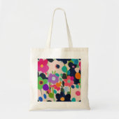Schattigee rustieke bloemen Prints kleurrijke bloe Tote Bag (Voorkant)