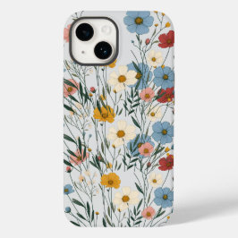 Schattigee Rustieke Boho Kleurrijke wilde bloem Case-Mate iPhone 14 Hoesje
