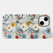 Schattigee Rustieke Boho Kleurrijke wilde bloem Case-Mate iPhone Case (Achterkant (horizontaal))