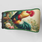 Schattigee rustieke/ haan golfheadcover (Voorkant)