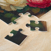 Schattigee rustieke/ haan legpuzzel (Zijkant)