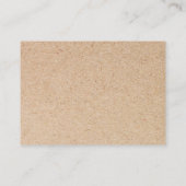 Schattigee rustieke Waterverf cactus bewegende aan Informatiekaartje (Achterkant)