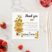 Schattigee rustieke zonnebloem bruiloft dank u Ber Servet (Insitu)