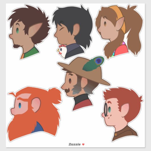 Schattigee SA! gieten Sticker (Vel)