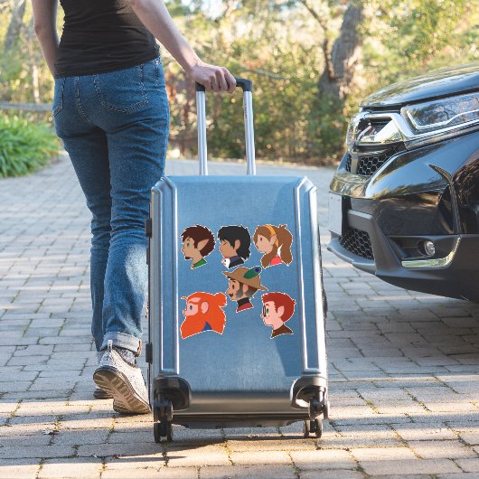 Schattigee SA! gieten Sticker (Koffer Insitu)