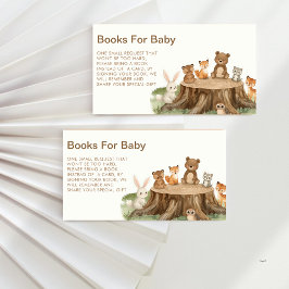 Schattigee Safari Animals Boek Aanvraag Baby showe Informatiekaartje