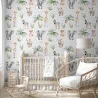 Schattigee Safari Baby Animal Oerwoud Nursery