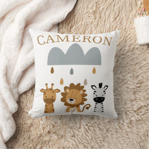 Schattigee Safari Boho Baby Dieren Kussen