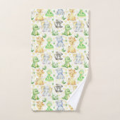 Schattigee Safari Dieren Badhanddoek Set Bad Handdoek (Handdoek)