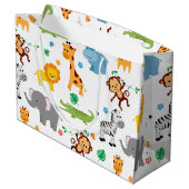 Schattigee Safari Dieren Kwekerij Patroon Large Cadeautasje