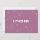 Schattigee Safari Dieren Twee Wilde Meisjes Foto V Kaart (Achterkant)