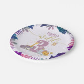 Schattigee Safari Dieren Young Wild & 3 Meisjes Ve Papieren Bordje