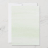 Schattigee Safari Oerwoud Animal Verjaardag Uitnod Kaart (Achterkant)