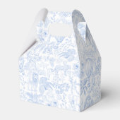 Schattigee Safari Toile de Jouy Blue Baby shower F Bedankdoosjes (Achterkant)