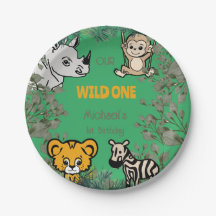 Schattigee Safari Wild One Groen