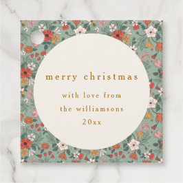 Schattigee Sage Groene Botanische Aangepaste Vroli Bedankjes Labels