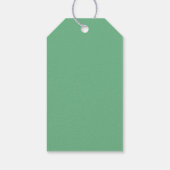 Schattigee Saint Patrick's Day Baby shower Gender  Cadeaulabel (Achterkant)